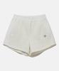 DESCENTE Women'S Padded Hybrid Half-Length Shorts Ivory (Sp422Shpo7)