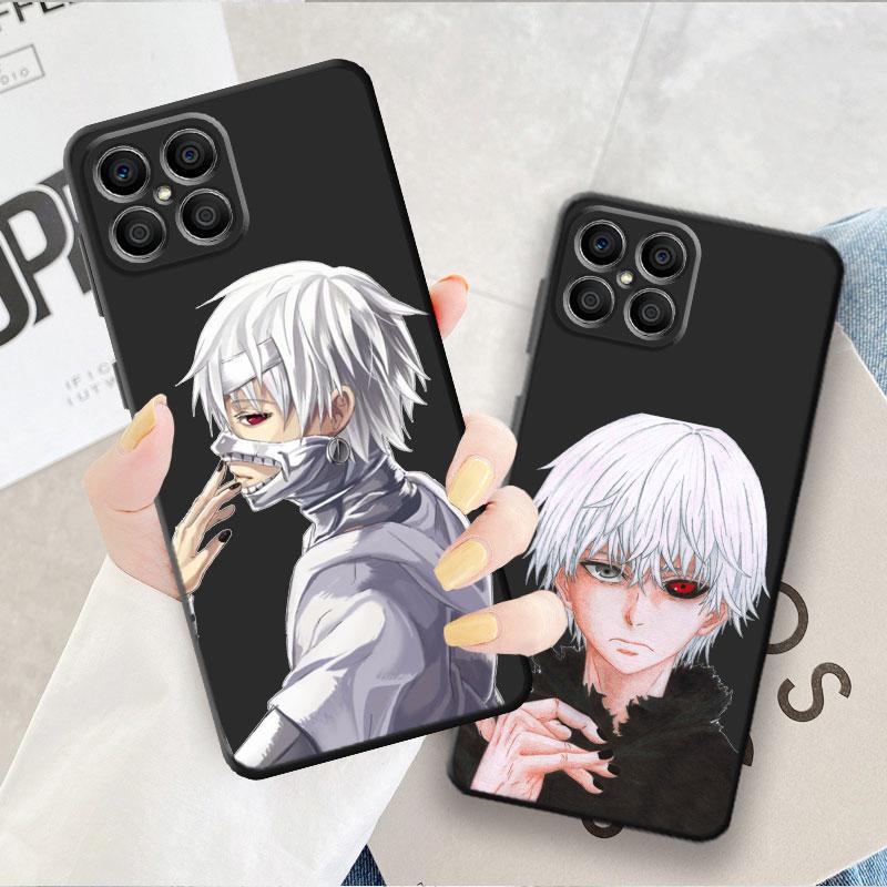 TPU Weich Anime Tokyo Ghoul Japan Hüllen Schale Handyhülle für Honor Magic4 Pro 50 Pro 60 X8 20 Lite 8X Play 9A 30i 20i 9X Pro X7