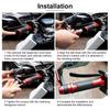 CNC Aluminum Zinc Zinc Alloy Motorbike Hand Guard Windproof Motorcycle Handlebar Guards  Brake Lever