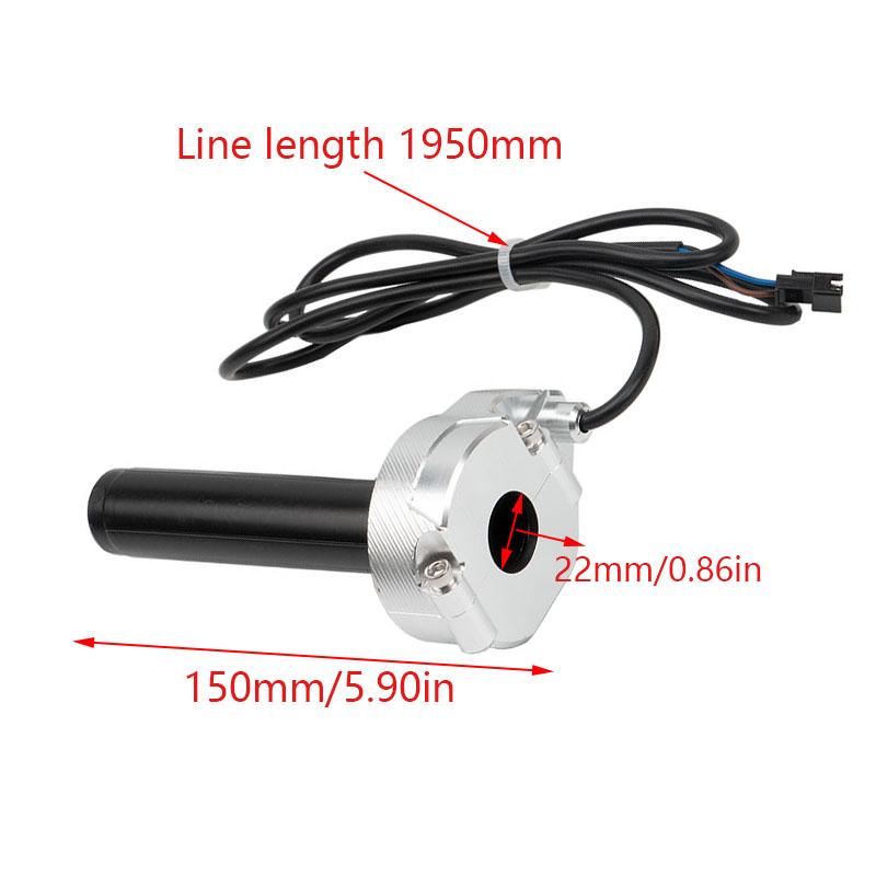 Motorcycle Parts 22mm CNC Twist Turn Grip Throttles Handlebar For Electric Pit Bike Throttle Accelerator Motocross Accessories