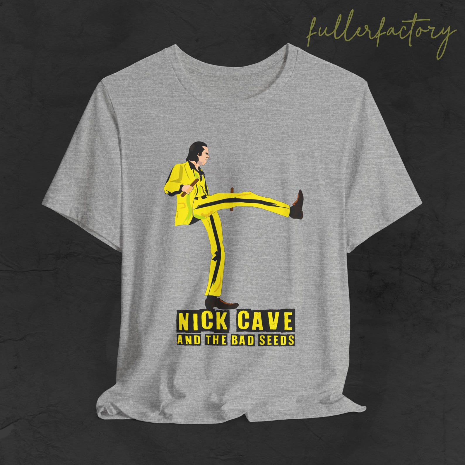 Nick Cave and the Bad Seeds T-Shirt, Exclusive T-Shirt for Nick Cave fans, Nick Cave fans tee, Nick Cave Post Punk Concert T-Shirt S