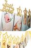 Baby Verjaardag Slingers Fotolijst Ster Goud 1e Jaar Banner Decoratie Feest Moeder Baby Fotografie Viering