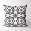 Bohemian Tile Pattern Decorative Throw Pillow Covers Pattern Cushion Cover Suitable for Sofa Bedroom Car Pillow Cover