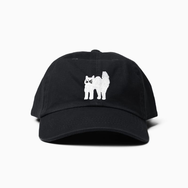 

HolidayVisitor Wakeup Cat Ball Cap - Black OS