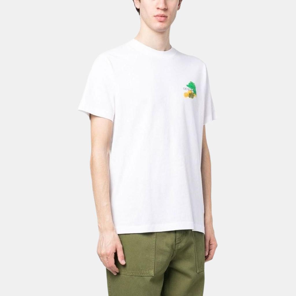 OFF WHITE SS23 T Shirt Men's White OMAA027S23JER0040184