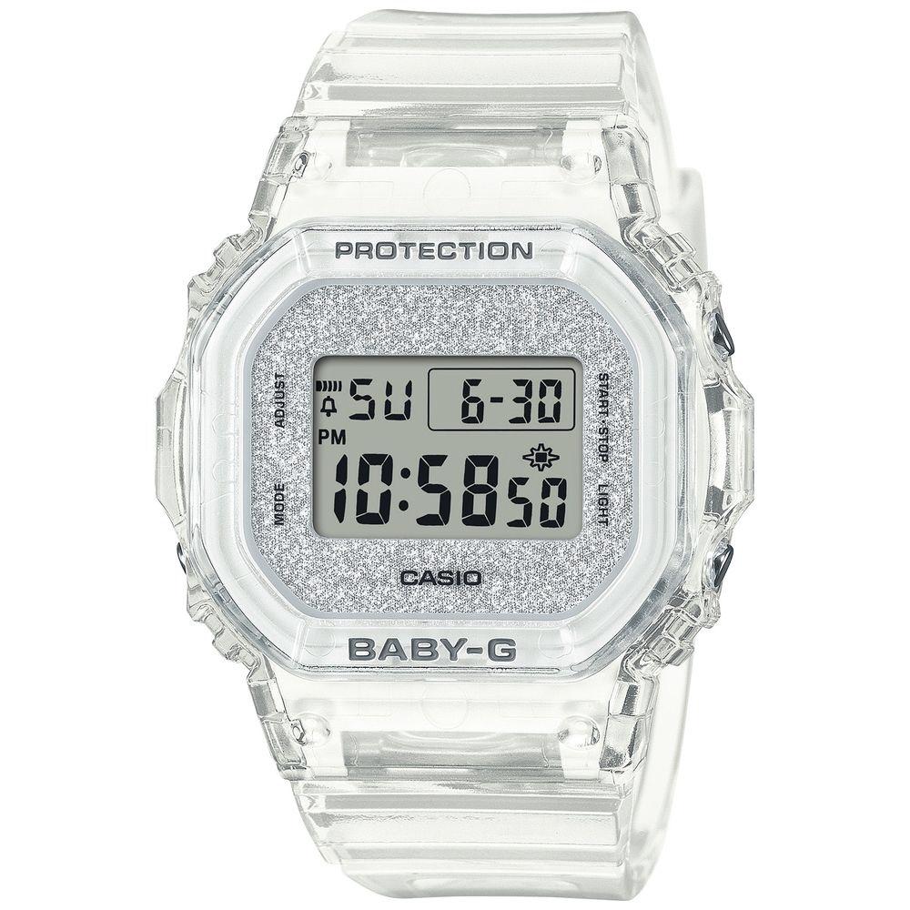 

Casio Baby G Baby Gee Glitter Dial X Skeleton Band White bGd 565Gc 7jf