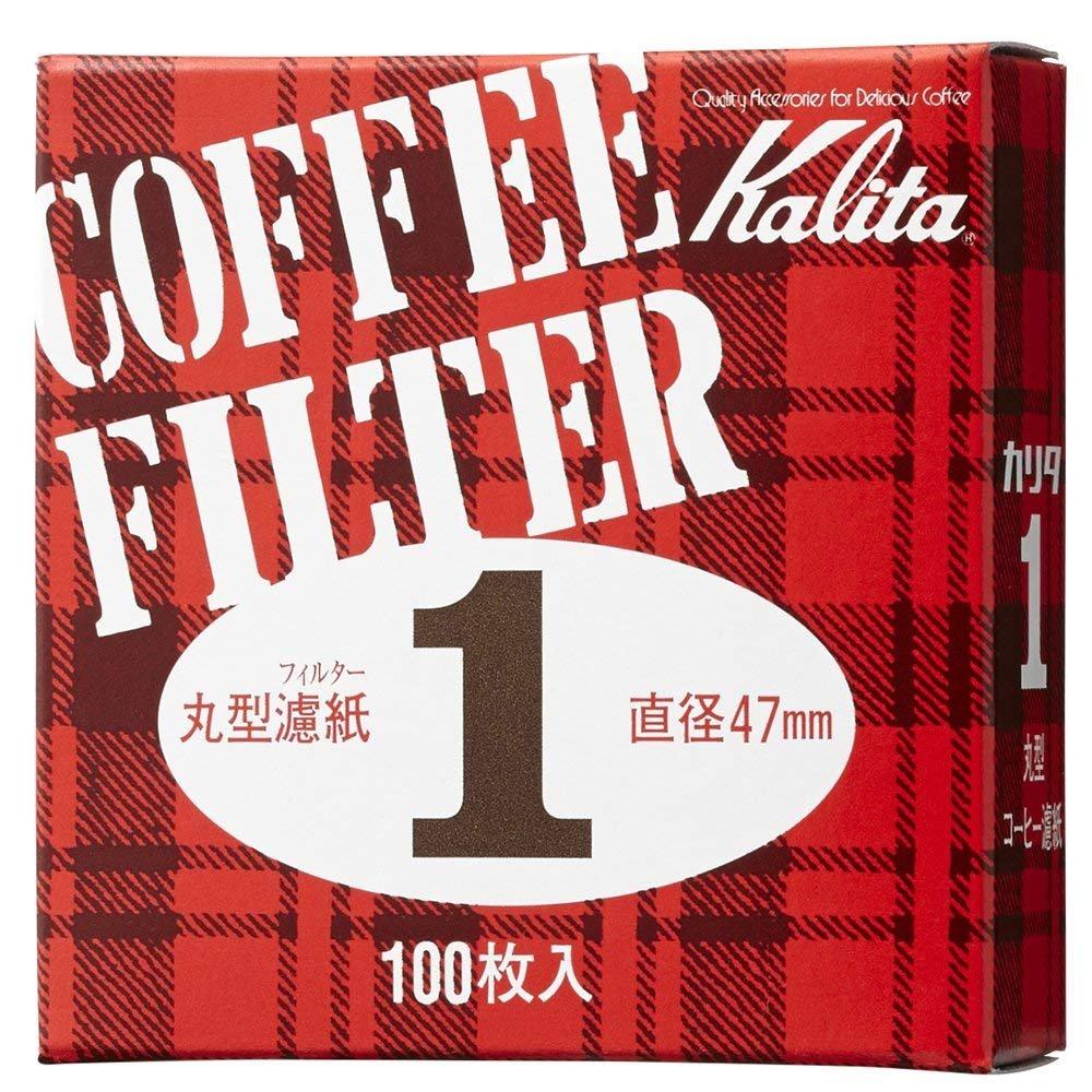 

Kalita Round Filter Paper #1, 47mm, 100 Sheets, #21003, 3-Pack