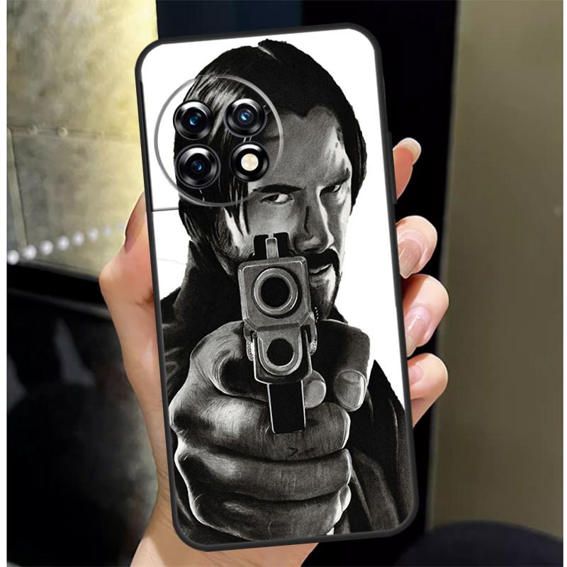 John Wick Cover For OnePlus 13 13R 12 12R 11 10 Pro 8T 10T OnePlus Nord 4 CE 2 3 Lite N10 N20 N30 Case
