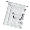 Custom Logo Cotton Canvas Drawstring Bag: Small Jewelry Storage or Large Dustproof Bag