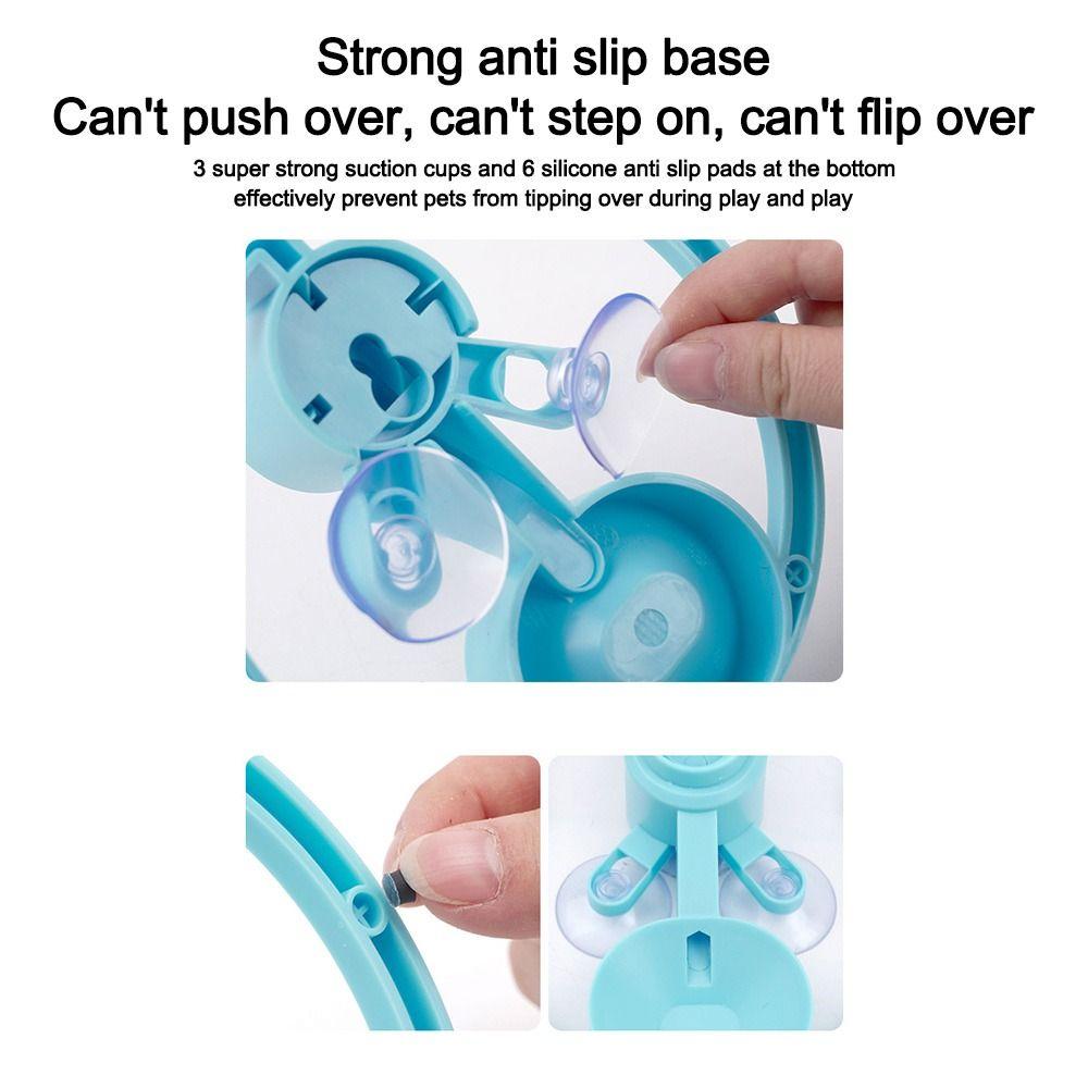Automatic Water Dog Automatic Feeders Plastic Water Bottle Suction Cup Cat Bowl Anti Overturning Dog Water Dispenser
