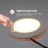 A20F-Boat Dimmable LED Ceiling Light With Touch Dimmer Switch Interior Down Lamp 9-30V Caravan Marine Interior Light