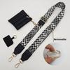 Unisex Mobile Phone Strap One Shoulder Crossbody Adjustable Removable Wrist Strap with Small Bag Lanyard Strap Bag Accessories