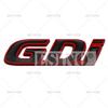 Car Trunk Zinc Alloy Adhesive Badge 3D GDi Emblem Rear Body Tailgate Adhesive Badge for Hyundai Sonata IX35 Tucson Elantra R1