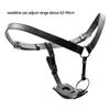 Leather Bondage Strapon Kalhoty Spodní prádlo Žena Erotické kalhotky Pás cudnosti Postroj Sexuální hračky pro ženy Může přidat anální kolík Dildo