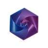 Fraktal Fidget Seksant Afstressningslegetøj 3D-printet Skrivebordslegetøj til Stresslindring Børnefødselsdagsgave Geometrisk Fidget-legetøj