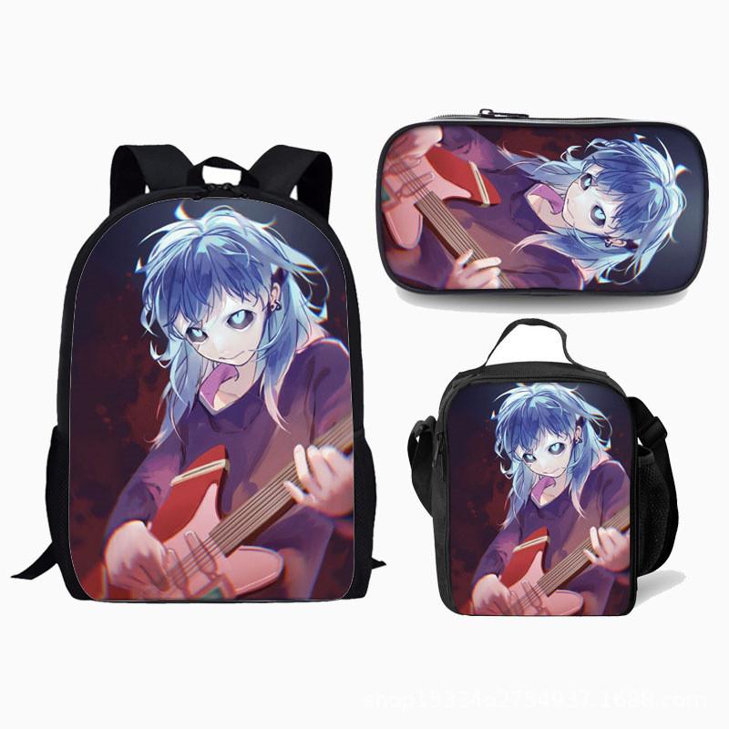 Sally Face Backpack Set With 17inch Large Capacity Student Computer Bag For Daily Use