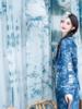 Miao Ethnic Costume for Girls - Blue Batik Photography Set