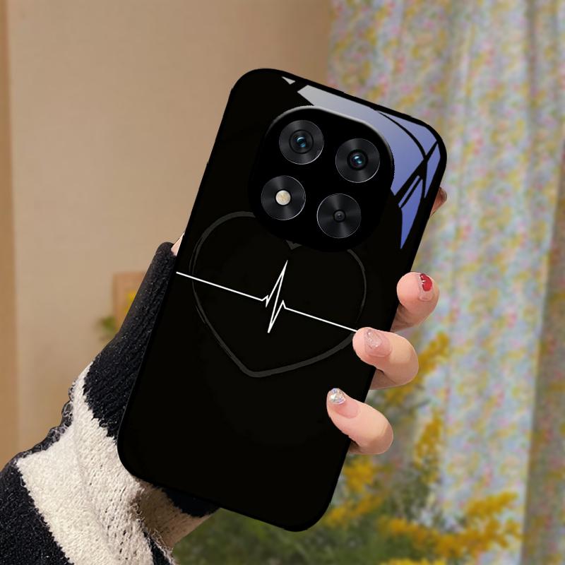 Pro Poco X5 / X6 / X7 Pouzdro Tvrdý PC Tvrzené Sklo Kryt Telefonu Pro Xiaomi Poco X7 Pro 5G Módní Luxusní Skleněné Ochranné Skořápky