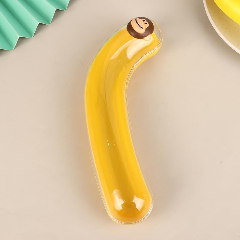 1Pc Children'S Portable Banana Storage Box Squeezable Fruit Storage Box Refrigerator Crisper Outdoor Fruit Storage Box Holder