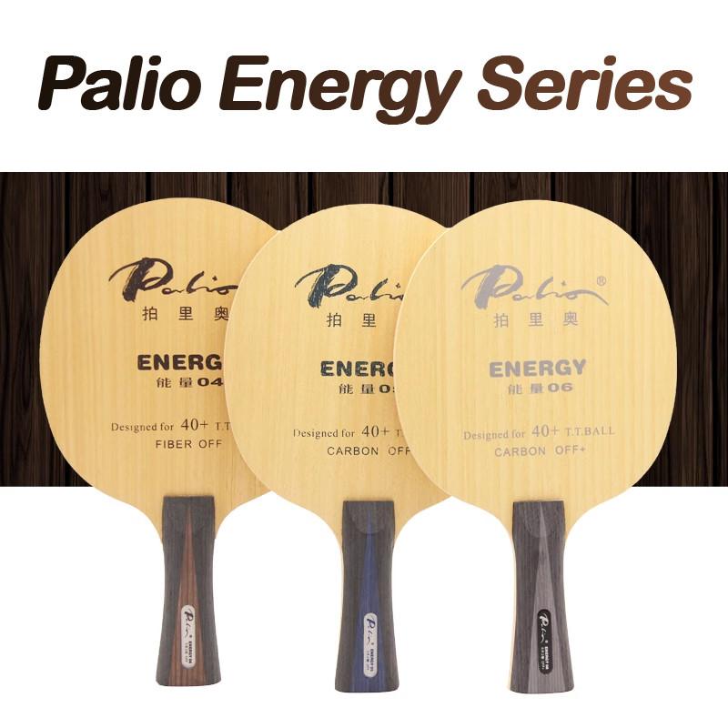 PALIO ENERGY 01 02 03 04 05 06 Table Tennis Blade Racket Wood Control Carbon Offensive Ping Pong Bat Paddle