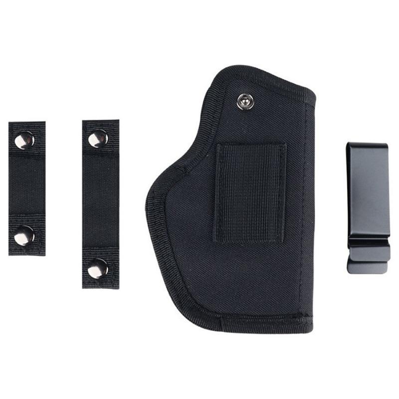 Verdecktes Trageholster OWB IWB Nylon Links/Rechts Universelles Holster Luftpistolentasche Ausrüstung für den Außenbereich für Glock 19-43 Holster Taktisch