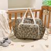 Floral Maternity Bag Large Capacity Travel Hanging Bag Toiletry Luggage Bag Pram Diaper Bag for Women Labor and Delivery