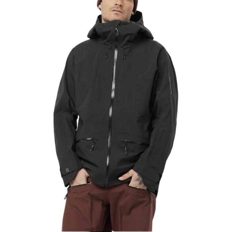 SALOMON Snow Series Absolute 3L Jacket Men Jackets Deep-Black C23228