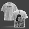 Vintage Washed Berserk Guts Casca Anime T-shirt Y2k Oversized Tee Tops High Quality 100% Cotton Tshirt Unisex Oversized Clothing