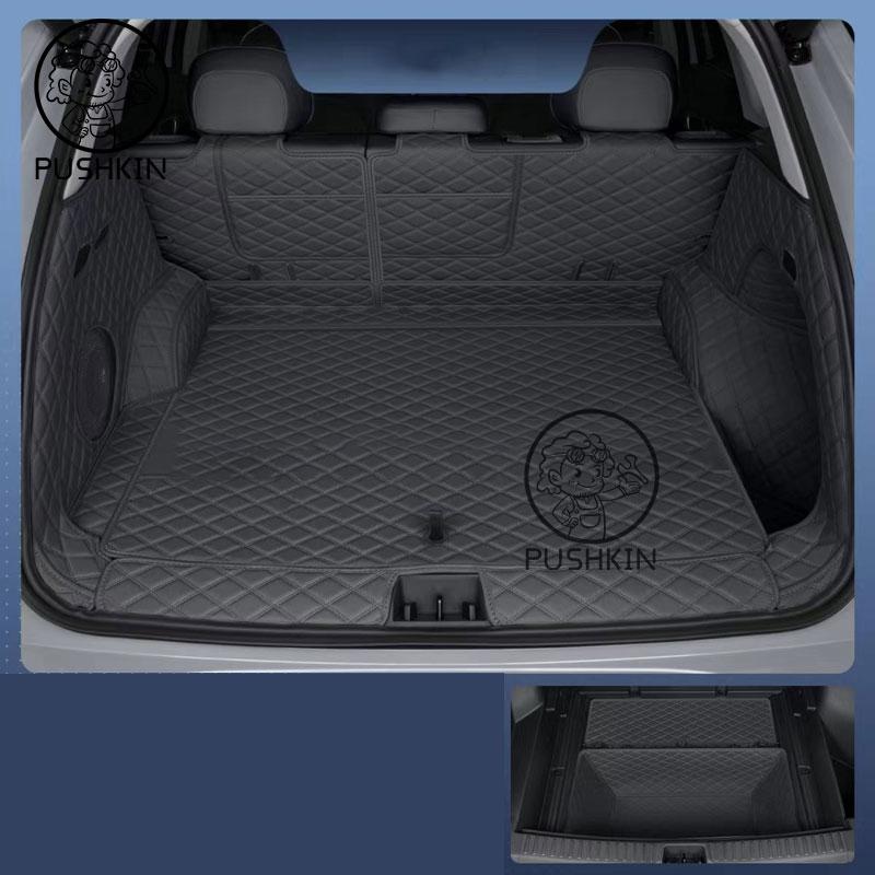 Leather Trunk Mat For Geely EX5 Proton Emas 7 EV2025 2026 Car Boot Liner Tray Waterproof Mud Protector Pad Cargo Mat Accessories
