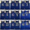 Camisa de Basquete Retro Golden State Warriors Sem Mangas Treino Jogo Uniforme Homens Mulheres