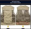 Men's Multi-Pocket Outdoor Vest for Spring and Autumn - Fishing, Photography, Tactical, Casual Retro Waistcoat