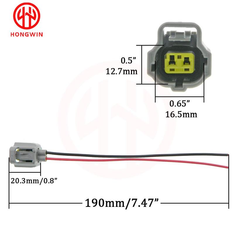 1/6/10 PCS Car Engine Coolant Water Temperature Sensor Plug Connector For Toyota Camry Suzuki 178390-1 1JZ-2JZ-1UZ-3SGE
