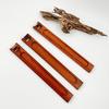 Chinese-Style Agarwood & Sandalwood Incense Set: Minimalist Solid Wood Incense Holder, Stand, Tray, and Portable Retro Burner.