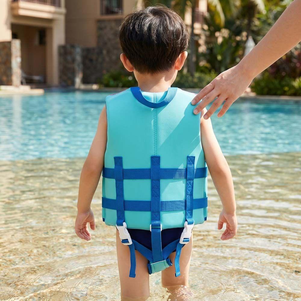 Not Falling Off Child Buoyancy Vest Adjustable Floating Vest Baby Swimming Jackets  Beach