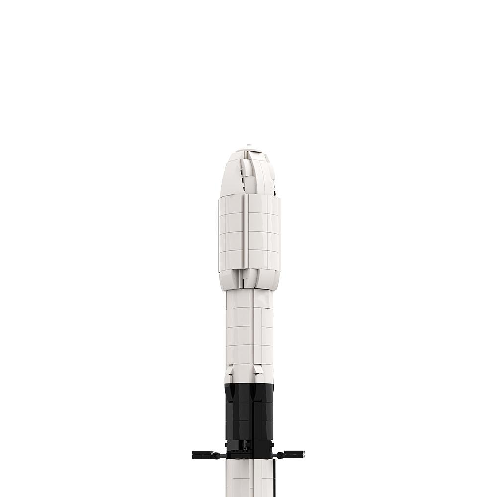 Gobricks MOC-41953 Ultimate Space X Falcon 9 [1:110er Maßstab] Bausteine Ziegel Spielzeug Geschenke