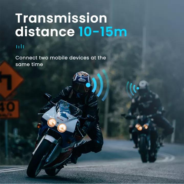 BT12 Bluetooth Motorcycle Helmet Headset Headphone Wireless Motor Bike Handsfree Stereo Earphone Speaker Auto/Manual Call
