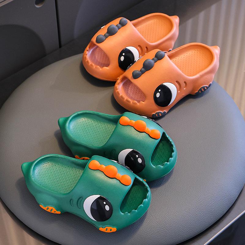 Summer Children's Sandals Boys Cute Non-Slip Soft Bathroom Shower Girls Baby Parent-Child Home Slippers