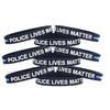 Thin 1 Blue Line Bracelet Lives Matter Wristband Support Decoration Accessories
