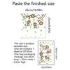 Cute Mini Monkeys Wall Stickers For Kids Room Art Decals Vinyl 3D Animals Plants Wallpaper Sticker Bedroom Mursery Home Decor