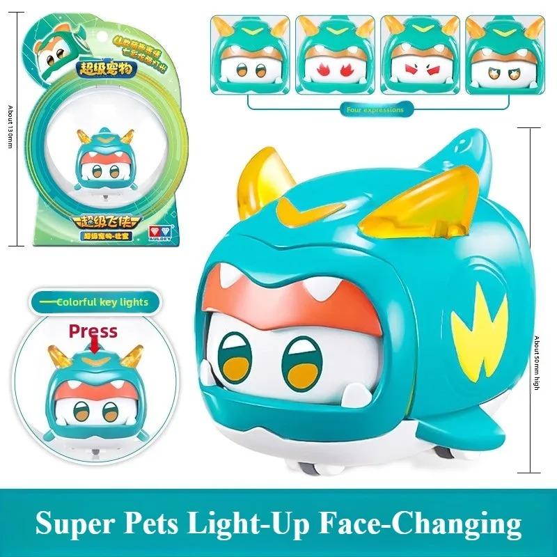 Super Wings Cartoon Transforming Toys Jett Paulie Dizzy Mira Wish Protector with Energy Ball Gift