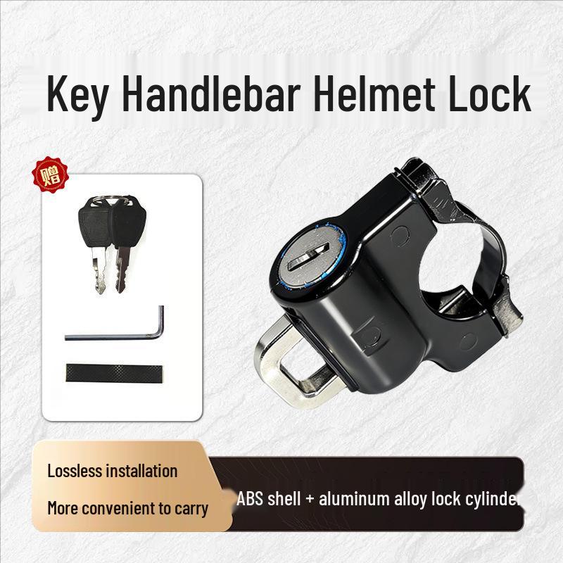 

Electric Vehicle & Bicycle Anti-theft Helmet Hook Lock