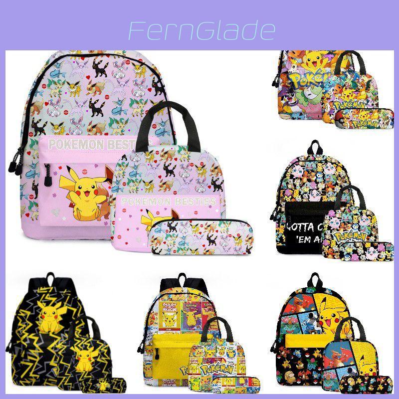 Sada batohu Pikachu s svačinovým boxem a penálem pro děti Dokonalá školní dárková sada