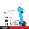 Deqier Cordless Electric Pruning Shears CN Plug (adapter Included)