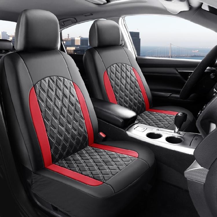 Coprisedili Auto Trapuntati a Diamante Universali Proteggi Cuscino 2/4/9 Pezzi Pelle PU Premium Per Berlina SUV Uso Stagione Unica