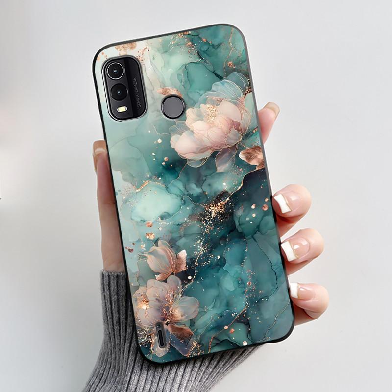 Phone Case For Nokia G11 Plus Matte Black Casing Soft Silicone Ultra Thin Slim Cover Aesthetic Luxury Cute Cool Boys Girls Shell