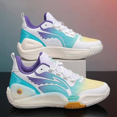 Fashion Men's Basketball Shoes Non-Slip Student Athletic Sports Original Male Training Breathable Sneakers Outdoor Field Basket Shoes