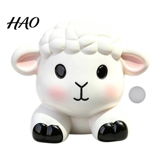 Aromatherapy Diffuser Clip Cute Pet Car Air Vent Clip, Elephant/Dog/Lamb/Hippo/Penguin Dashboard Small Ornaments Trim Resin Freshener for Auto