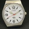 AUTOMATIC VINTAGE CITIZEN 8200 JAPAN MENS WHITE COLOR DIAL WATCH a500210-5 R151B-a500210