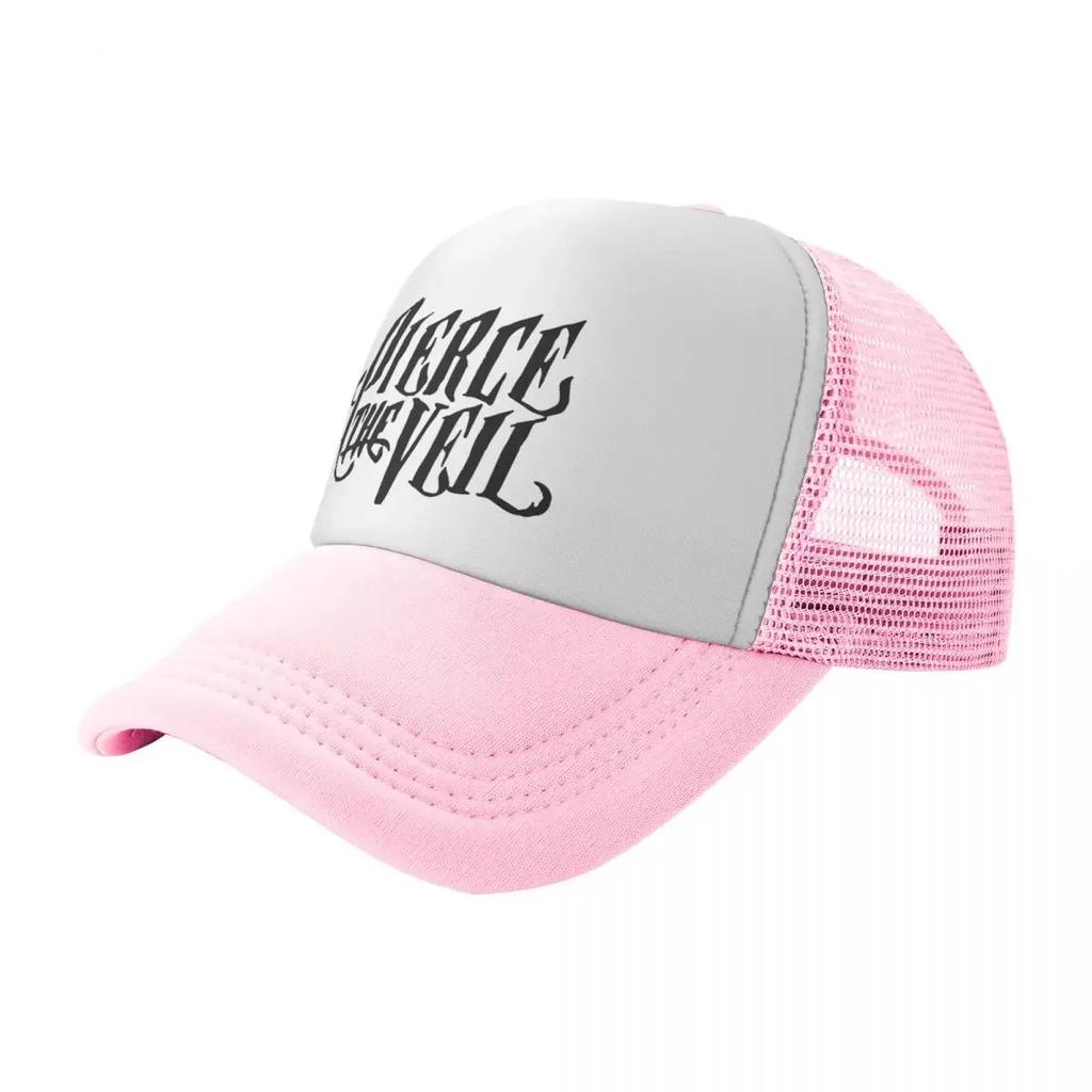 Pierce The Veil Rock Music Mesh Baseball Caps Unisex Sport Trucker Hat Adjustable Sun Hats