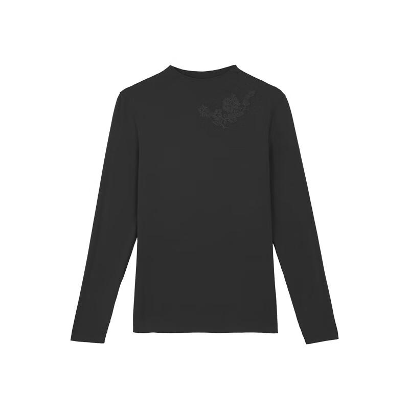 Anlifang Women's High-Neck Long-Sleeve Thermal Base Layer